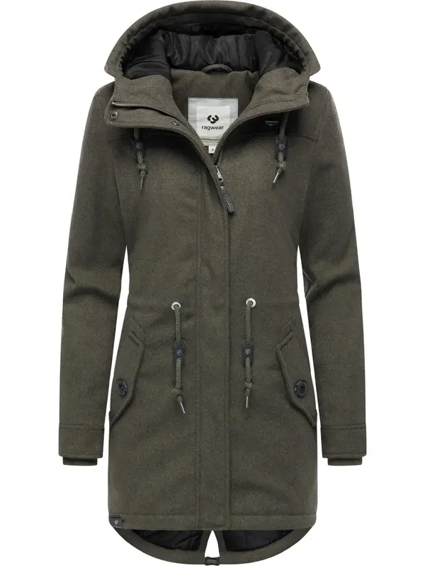 Ragwear Ragwear Zimski plašč 'Ellba'  oliva