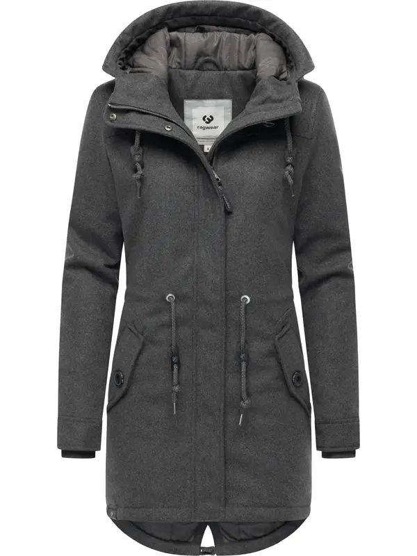 Ragwear Ragwear Zimski plašč 'Ellba'  siva