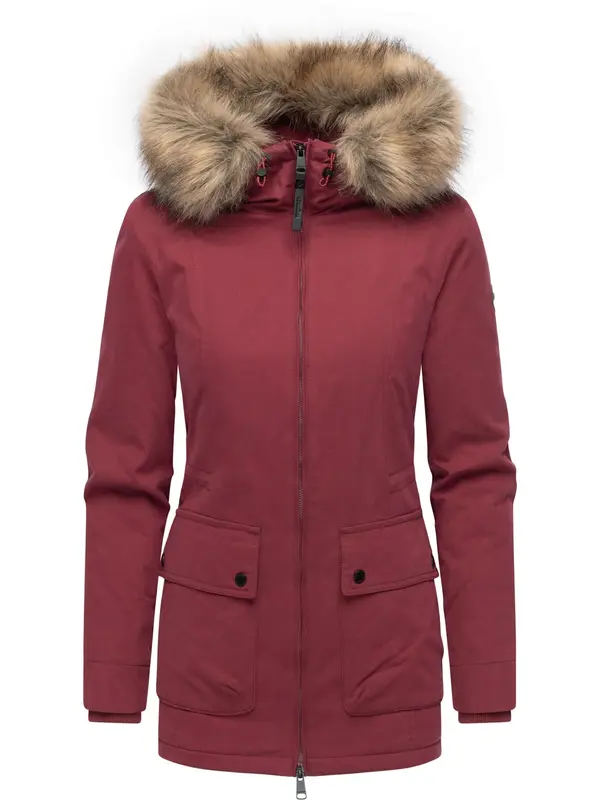 Ragwear Ragwear Zimski plašč 'Monadetta Youmodo'  rdeča