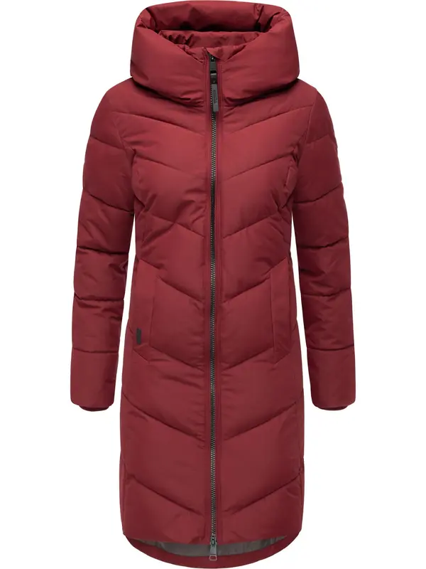 Ragwear Ragwear Zimski plašč 'Natalin YOUMODO'  rdeča / vinsko rdeča