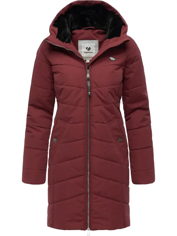 Ragwear Ragwear Zimski plašč 'Noita'  vinsko rdeča