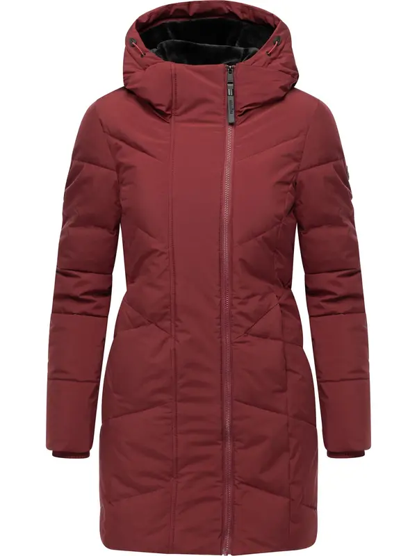 Ragwear Ragwear Zimski plašč 'Pevilla'  temno rdeča