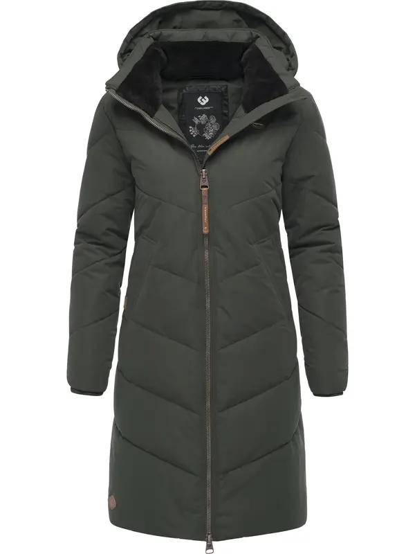 Ragwear Ragwear Zimski plašč 'Rebelka'  temno zelena