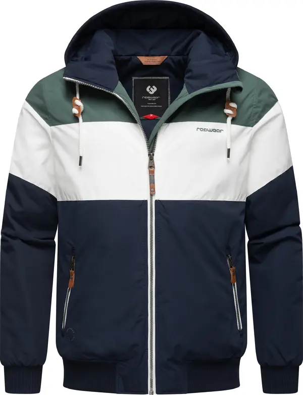 Ragwear Ragwear Zunanja jakna  modra / zelena / bela