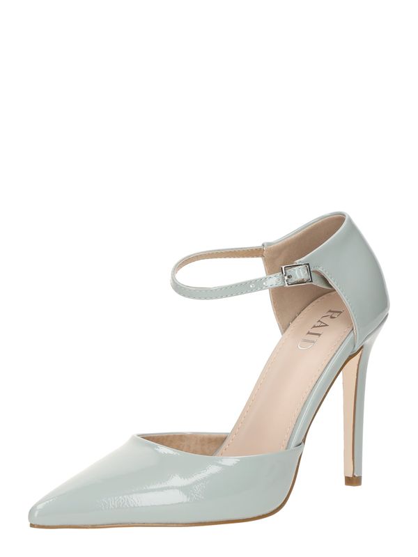 Raid Raid Čevlji s peto in s paščki 'MEENA'  svetlo siva