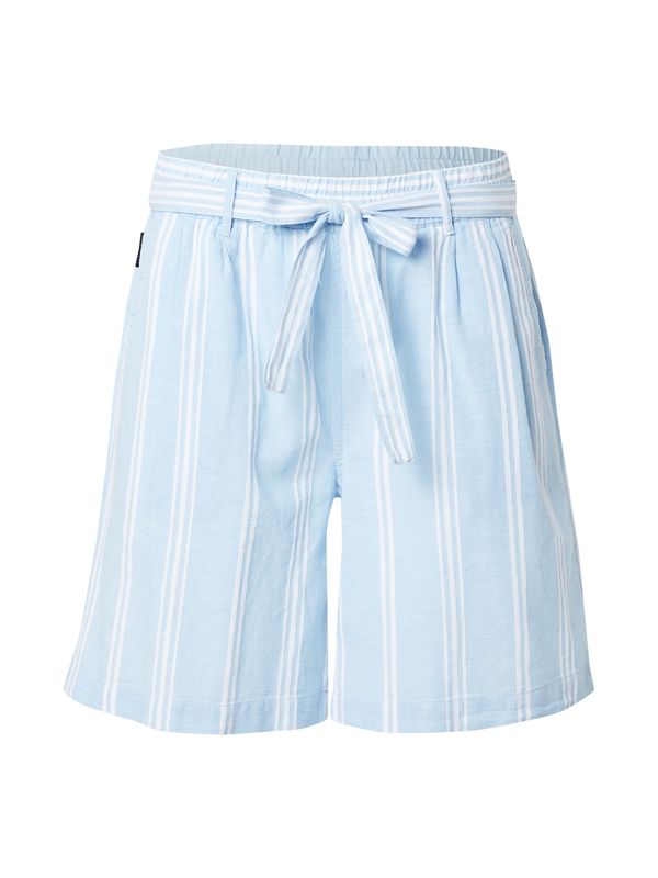 recolution recolution Hlače  svetlo modra / bela