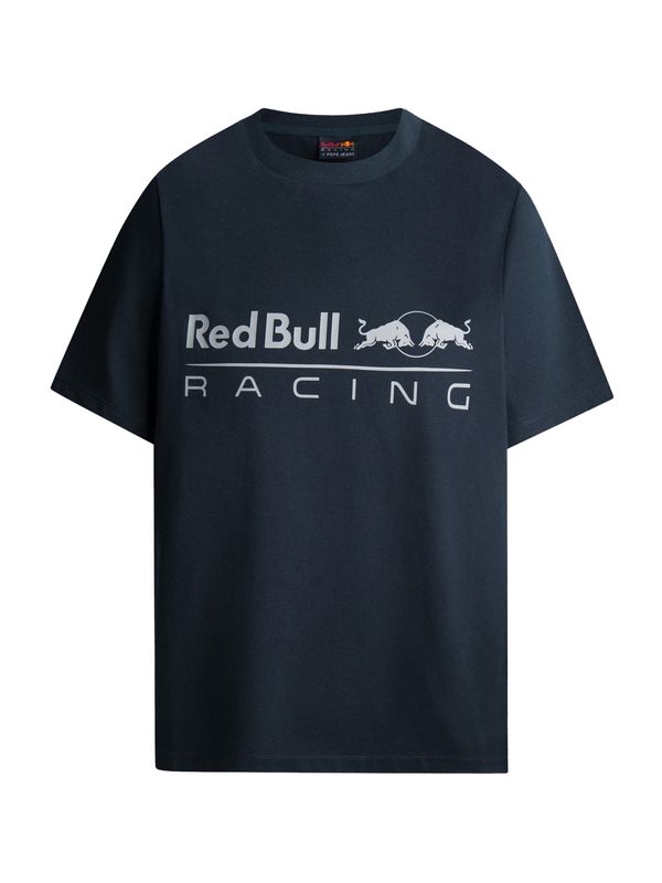 Red Bull Racing x Pepe Jeans Red Bull Racing x Pepe Jeans Majica  mornarska / svetlo siva