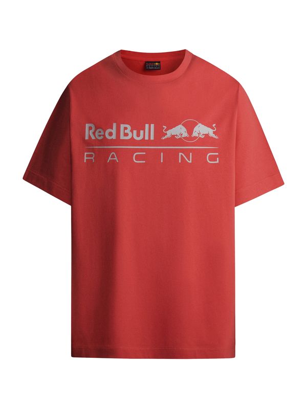 Red Bull Racing x Pepe Jeans Red Bull Racing x Pepe Jeans Majica  siva / krvavo rdeča