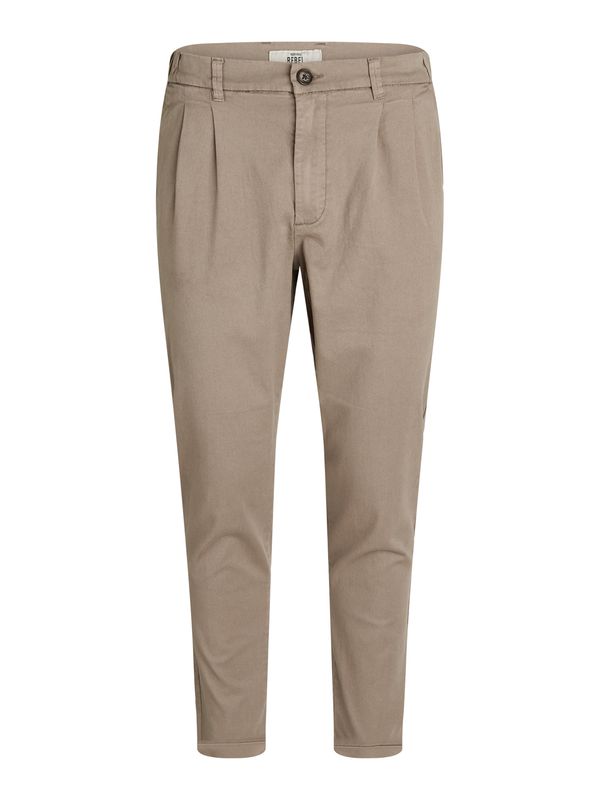 Redefined Rebel Redefined Rebel Hlače z naborki 'Jacko'  kostanj rjava