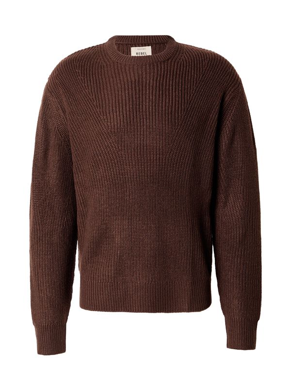 Redefined Rebel Redefined Rebel Pulover  temno rjava