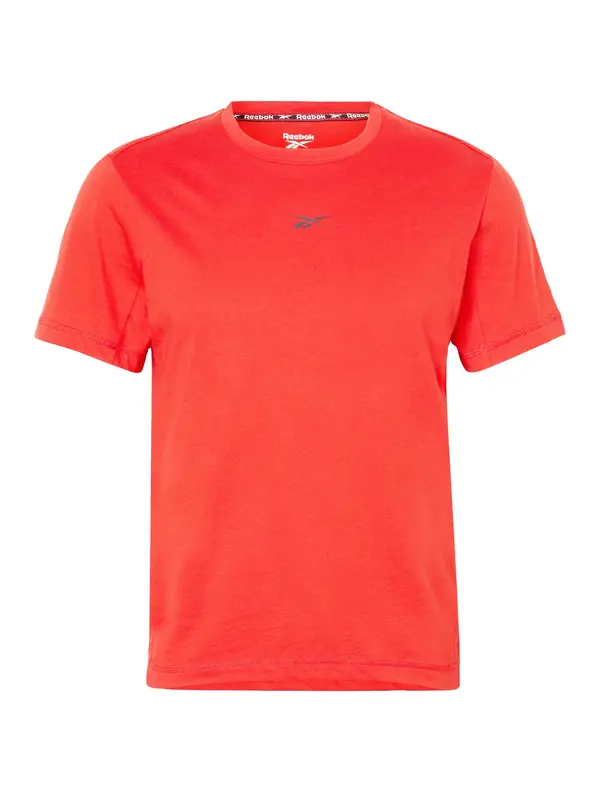 Reebok Reebok Funkcionalna majica 'ATHLETE'  rdeča / črna