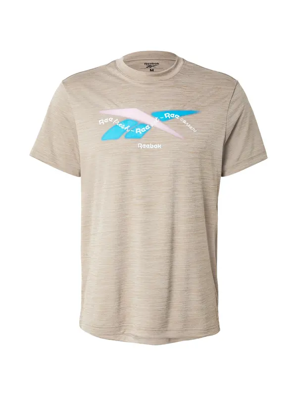 Reebok Reebok Funkcionalna majica  azur / temno siva / roza / bela