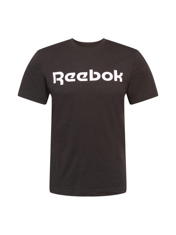 Reebok Reebok Funkcionalna majica  črna / bela