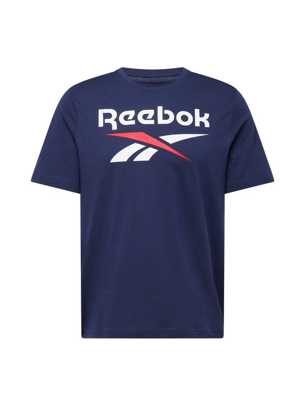 Reebok Reebok Funkcionalna majica 'IDENTITY'  mornarska / rdeča / bela