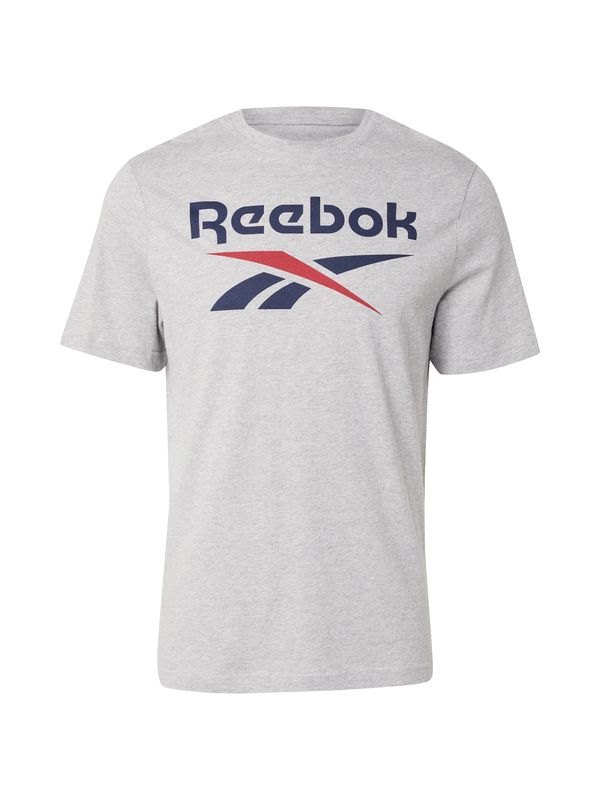 Reebok Reebok Funkcionalna majica  marine / siva / temno rdeča