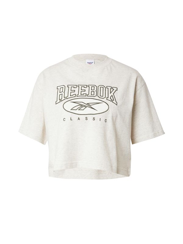 Reebok Reebok Funkcionalna majica  oliva / pegasto bela