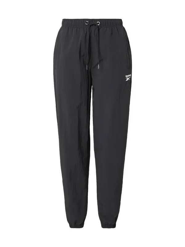 Reebok Reebok Hlače 'VECTOR'  črna / bela
