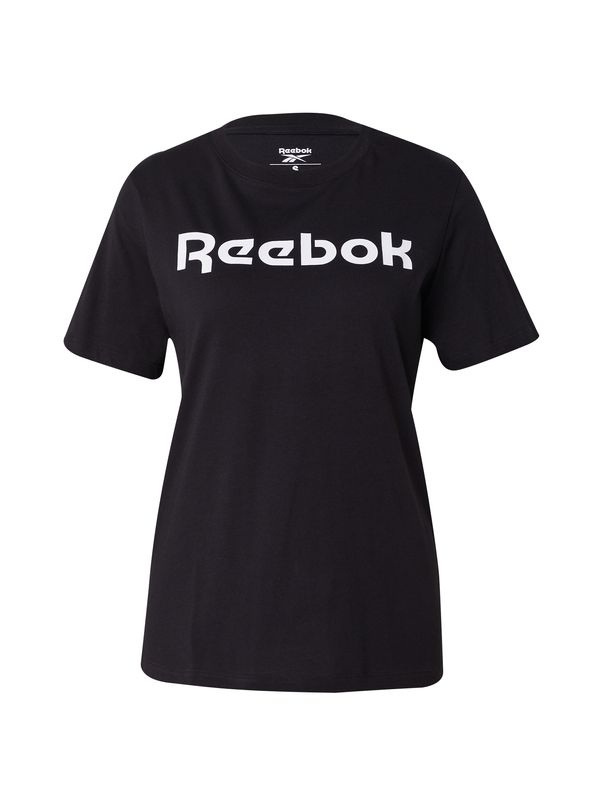 Reebok Reebok Majica  črna / bela