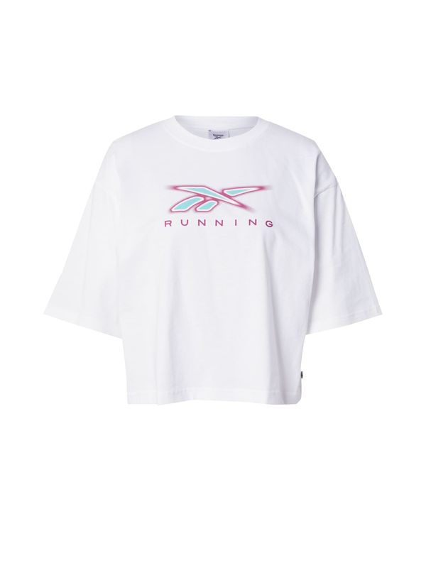 Reebok Reebok Majica  turkizna / roza / bela