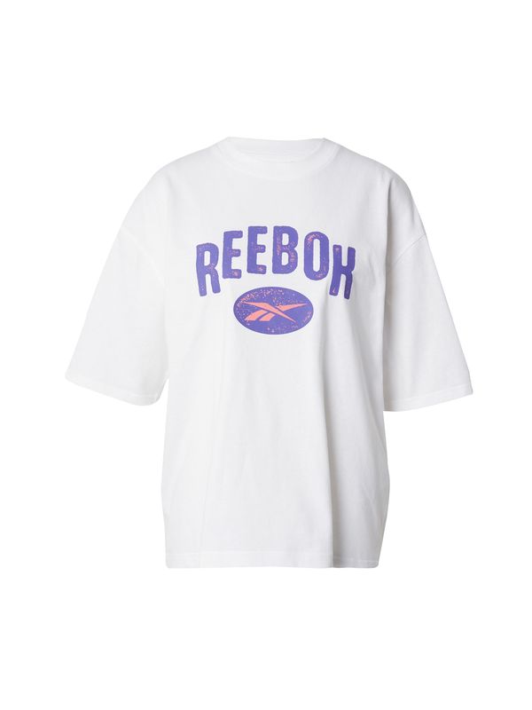 Reebok Reebok Majica  vijolično modra / korala / bela