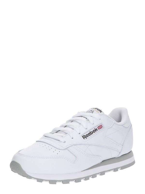 Reebok Reebok Nizke superge 'Classic Leather'  siva / bela