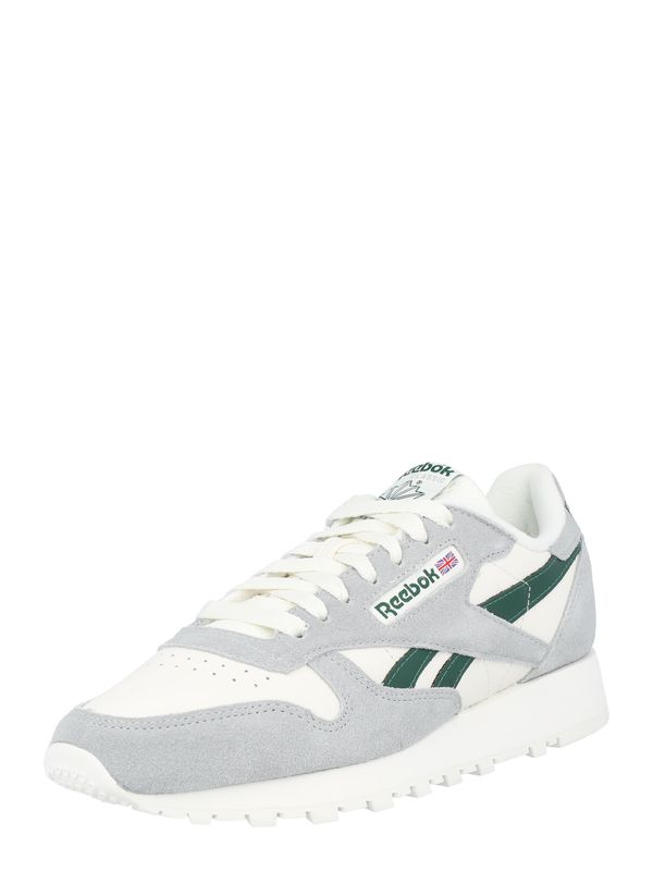 Reebok Reebok Nizke superge 'CLASSIC'  svetlo siva / temno zelena / bela