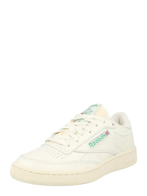Reebok Reebok Nizke superge 'Club C 85'  mornarska / svetlo zelena / ognjeno rdeča / naravno bela