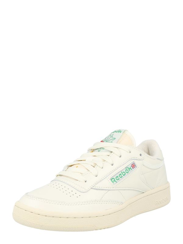 Reebok Reebok Nizke superge 'Club C 85 Vintage'  mornarska / svetlo zelena / ognjeno rdeča / naravno bela