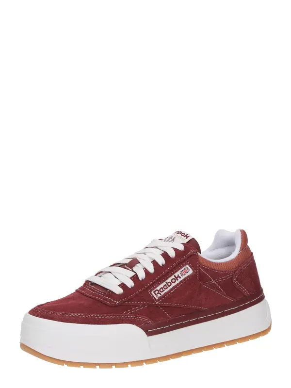 Reebok Reebok Nizke superge 'Club C Megacourt'  merlot / bela
