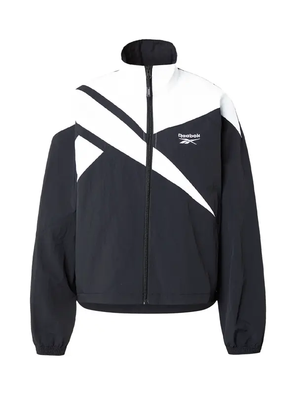 Reebok Reebok Prehodna jakna  črna / bela