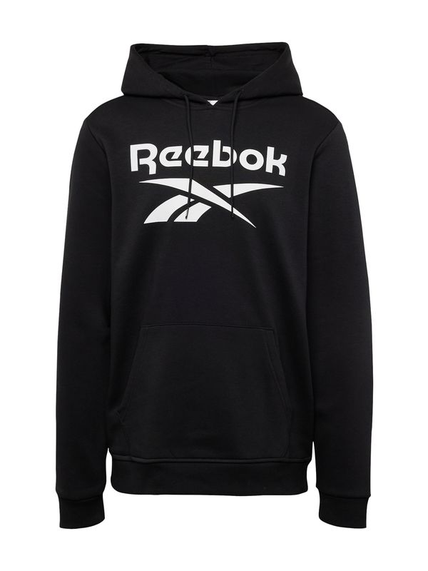 Reebok Reebok Športna majica 'Identity'  črna / bela