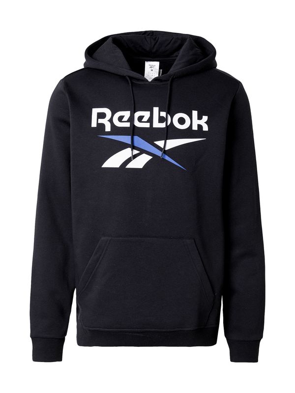 Reebok Reebok Športna majica  nebeško modra / črna / bela