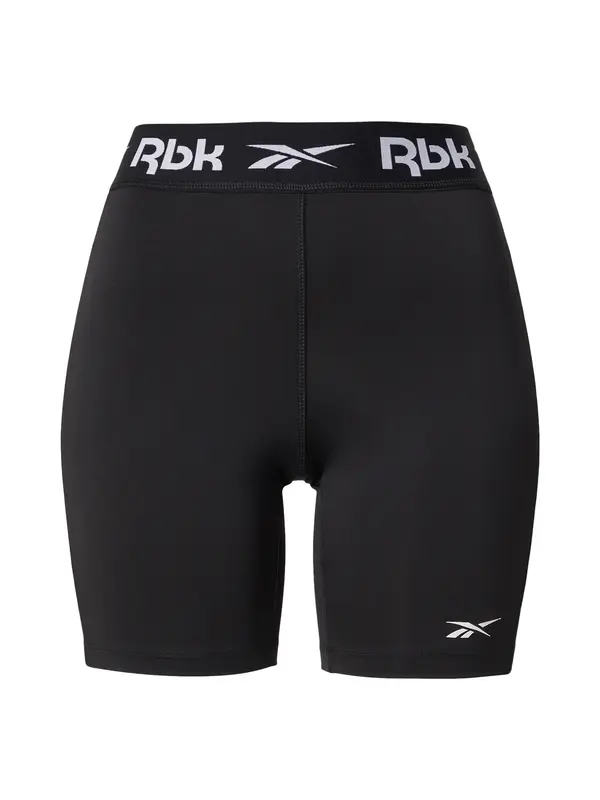 Reebok Reebok Športne hlače 'ID TRAIN'  črna / bela