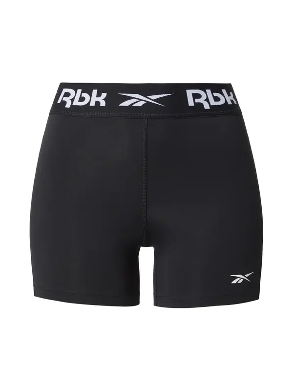 Reebok Reebok Športne hlače 'ID TRAIN'  črna / bela