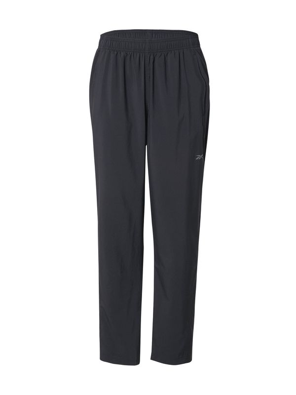 Reebok Reebok Športne hlače 'ID TRAIN'  siva / črna