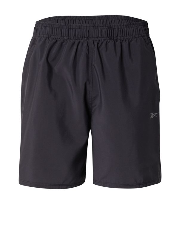 Reebok Reebok Športne hlače 'ID TRAIN UTILITY'  siva / črna