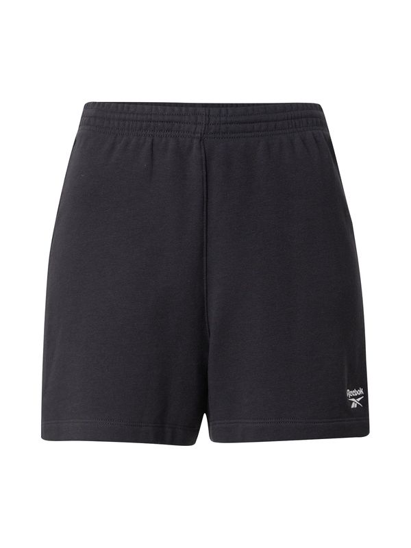 Reebok Reebok Športne hlače 'IDENTITY'  črna / bela