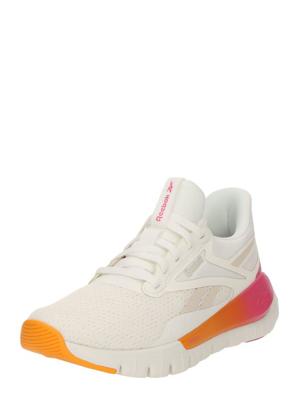 Reebok Reebok Športni čevelj 'FLEX TRAINER'  oranžna / roza / bela