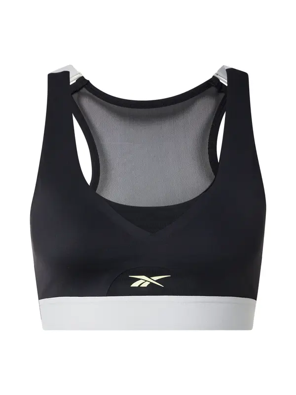 Reebok Reebok Športni nederček  črna / bela