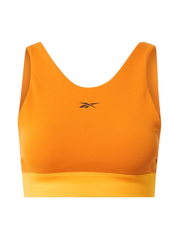 Reebok Reebok Športni nederček  mandarina / temno oranžna / črna