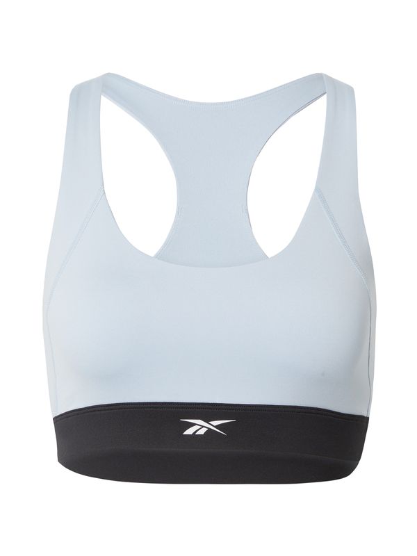 Reebok Reebok Športni nederček  svetlo modra / črna / off-bela