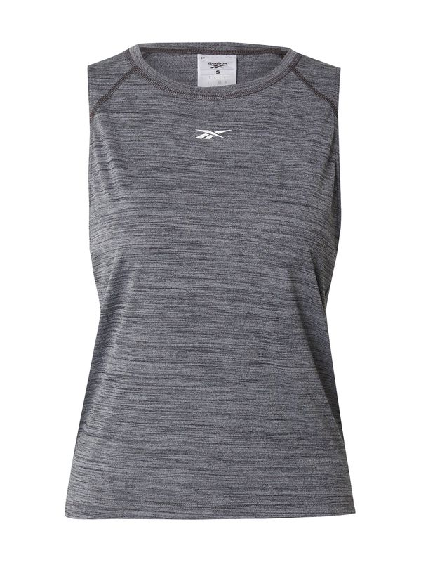 Reebok Reebok Športni top  pegasto črna