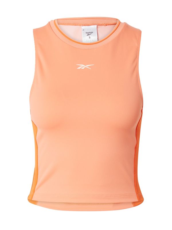 Reebok Reebok Športni top 'TEAM'  marelica / korala / bela