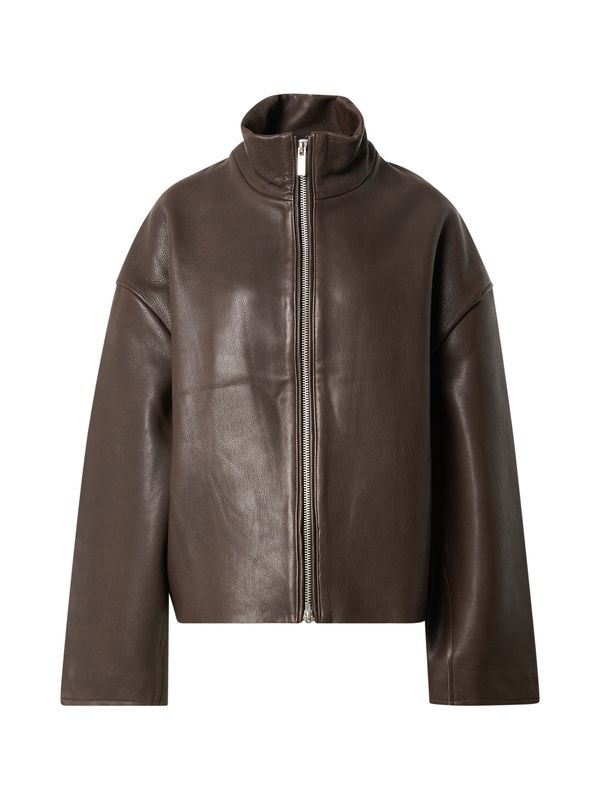 REMAIN REMAIN Prehodna jakna  temno rjava