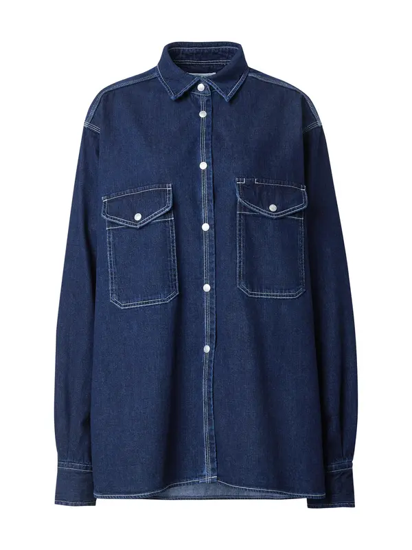 REPLAY REPLAY Bluza  temno modra