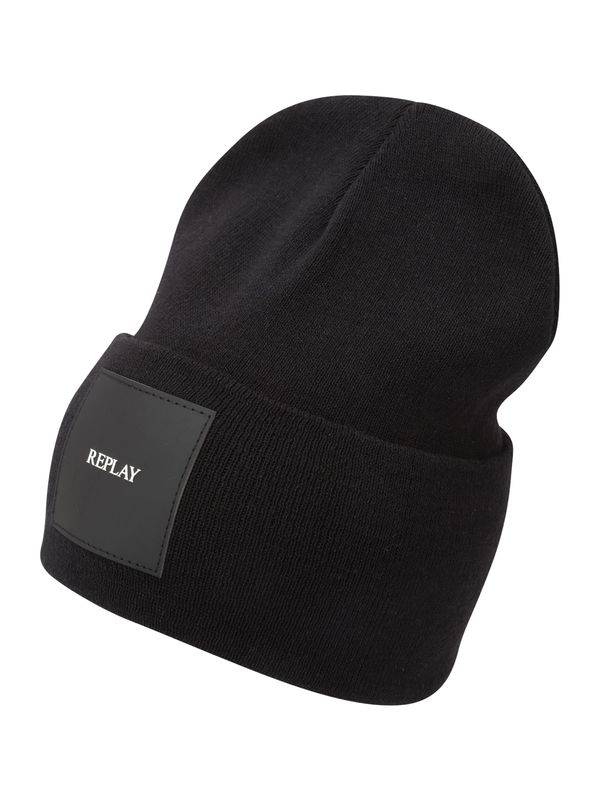 REPLAY REPLAY Kape  črna / bela