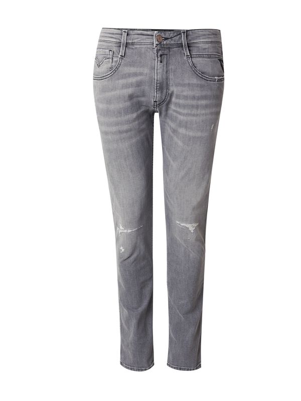 REPLAY REPLAY Kavbojke 'ANBASS'  siv denim