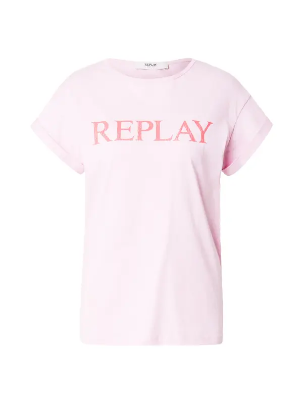 REPLAY REPLAY Majica  rosé / svetlo rdeča