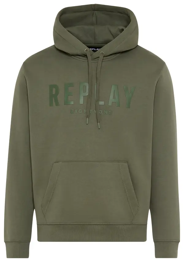 REPLAY REPLAY Majica  zelena / oliva