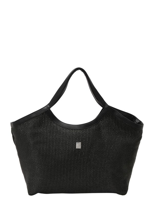 REPLAY REPLAY Nakupovalna torba  črna / srebrna